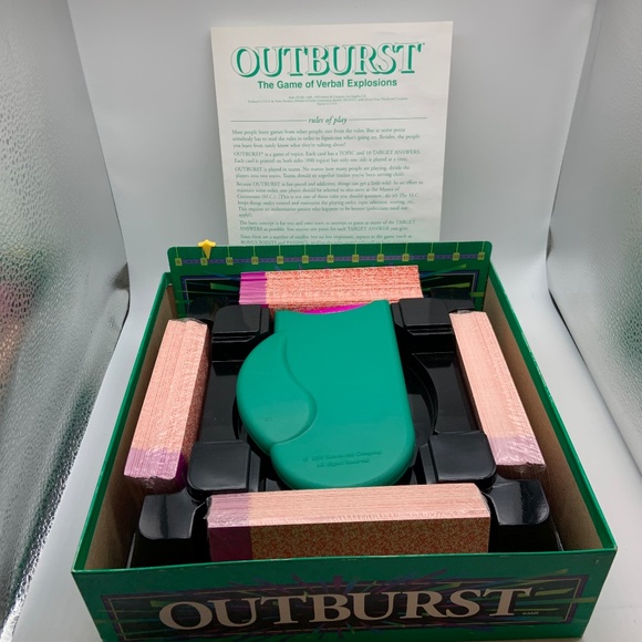 Vintage 1990s Outburst: The Game of Verbal Explosions Game - Picture 8 of 16